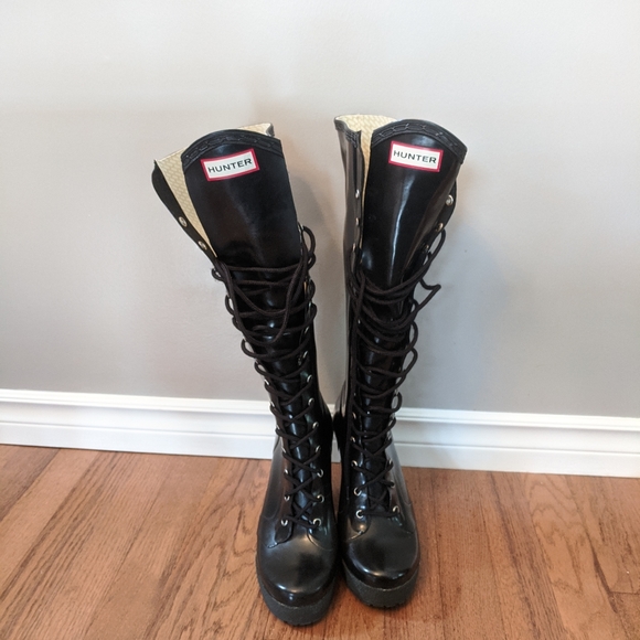 Hunter Boots Lapins Heeled Boots - Picture 2 of 5